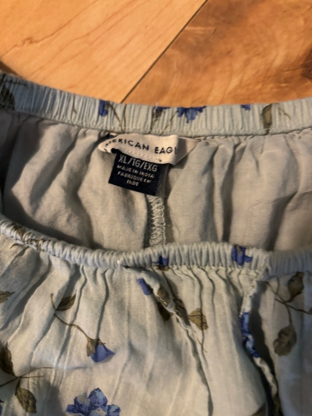 AE High-Waisted Embroidered Ruffle Mini Skirt XL - Picture 5 of 6